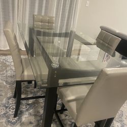 Dining Table, Center Table And TV Stand 