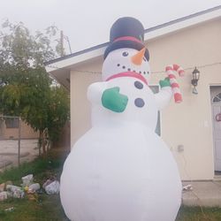 Blow Up Snow Man