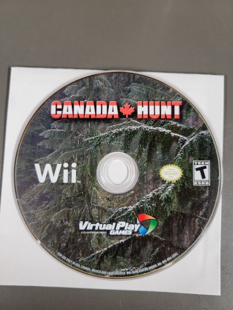 Canada Hunt For Nintendo Wii 