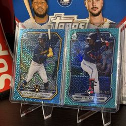 2026 Bowman Edward Florentino Aqua Mojo Mega Box # /125