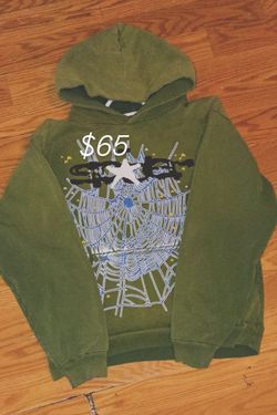 Sp5der Green Hoodie