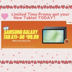 Galaxy TAB A11+ 5G 💲 99.99