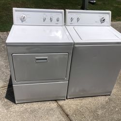 Full-size Washer And Dryer 