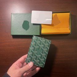 Green Bi-fold Wallet - Multiple Colors Available 