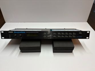 ALESIS quadraverb 20k bandwidth simultaneous digital effects processor (vintage)