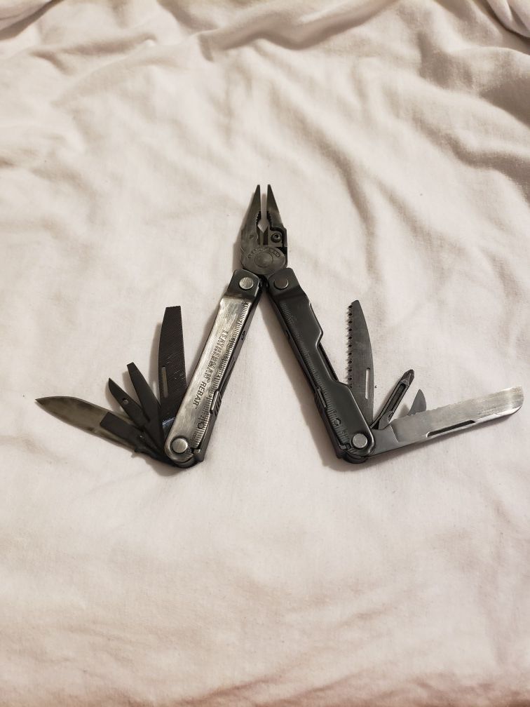 Leatherman Rebar 17 in 1 multitool with black oxide