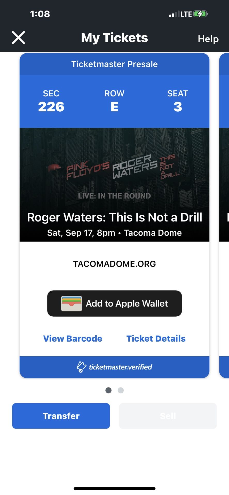 Roger Waters Tickets