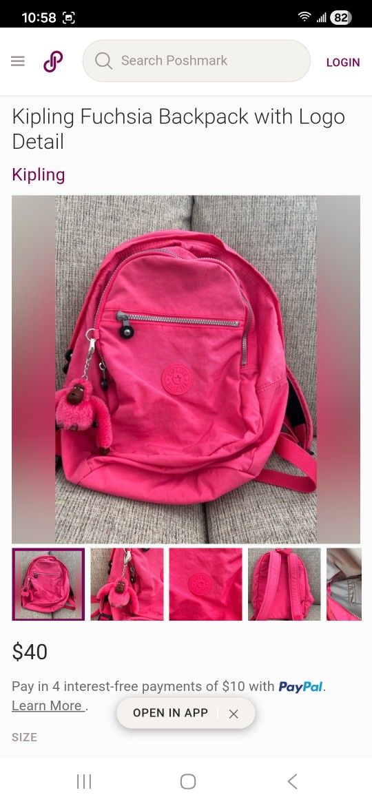 Kipling Backpack Small