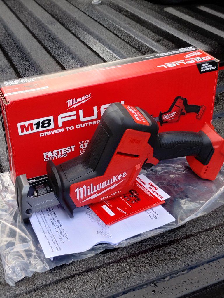 Brand New Milwaukee M18 FUEL 18V Lithium-Ion Brushless Cordless HACKZALL Reciprocating Saw (Tool-Only)