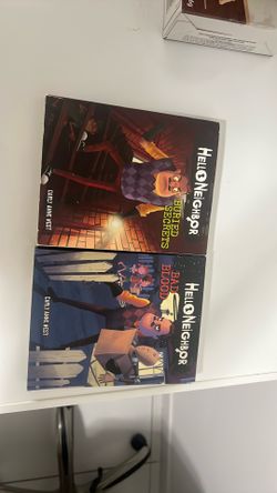 Hello Neighbor Bad Blood and Buried Secrets Books
