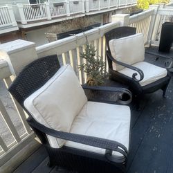 Patio Chairs, And Table