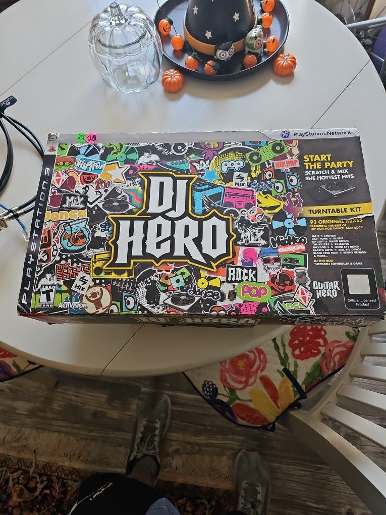 Dj Hero Ps3 Turn Table 