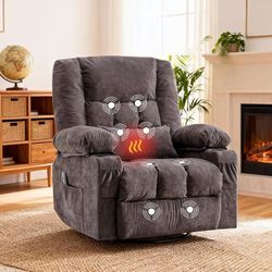 Manual Oversized Recliner 
