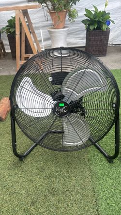 Vie air metal floor fan