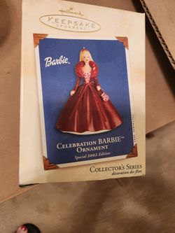 Hallmark Keepsake Celebration Barbie 2002 Ornament