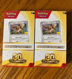 Pokémon 30th celebration knockout collection