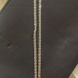 Men's chain Necklace 24 Inches  in Italian 925 Silver