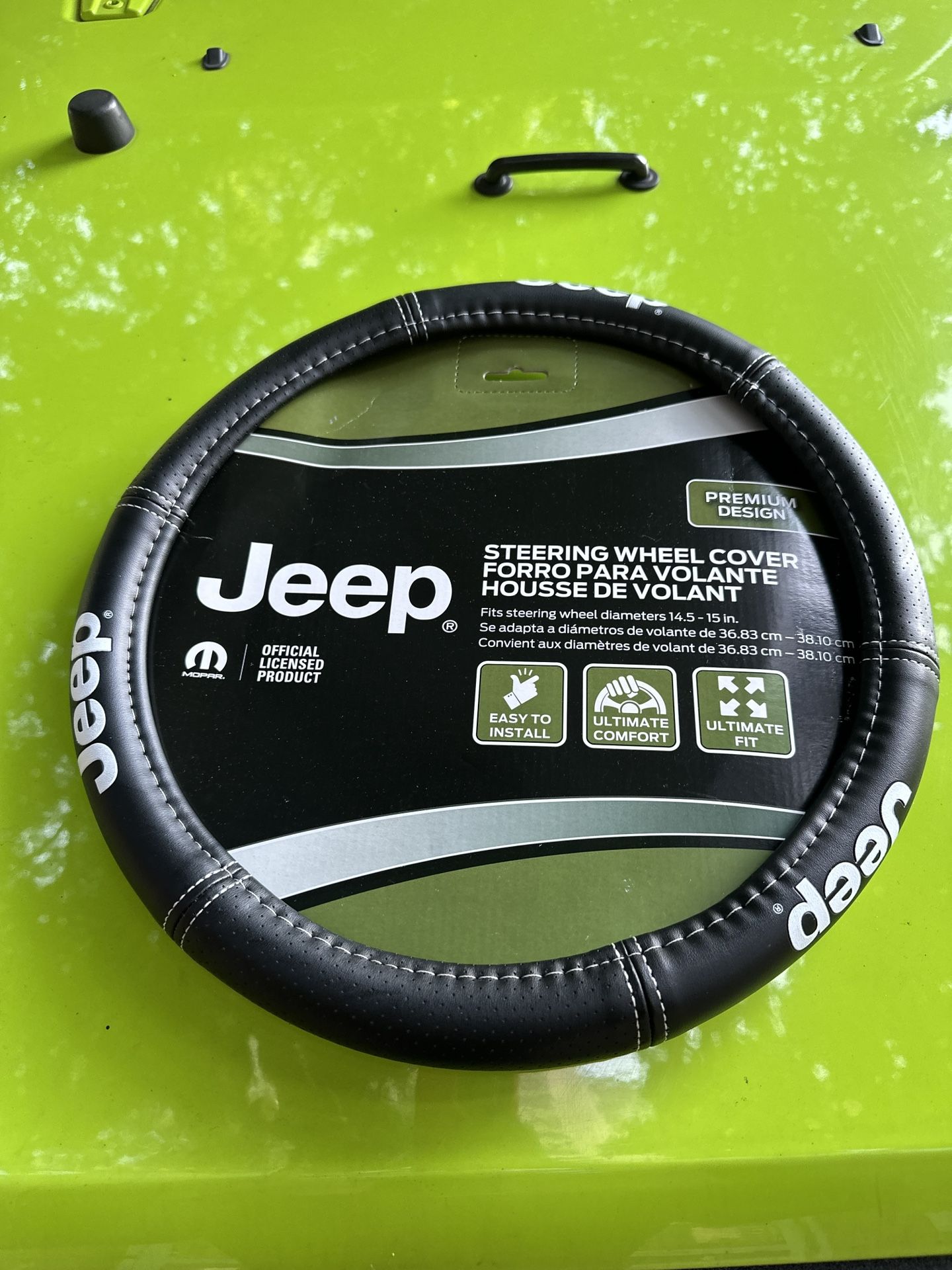 Jeep steering wheel cover