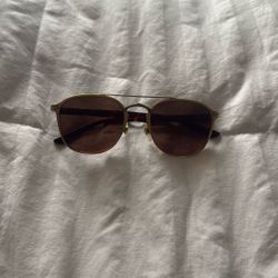 Gold Cartier Sun Glasses - Unisex