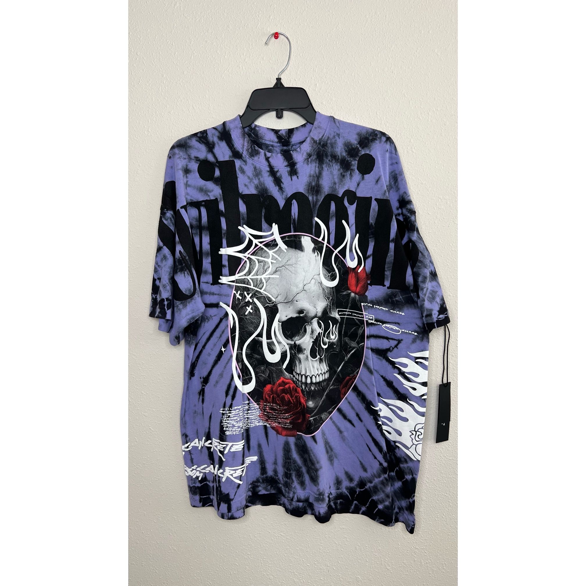 Civil Regime Roses from Concrete Blooming Through Chaos T-Shirt (Brand New w Tags)- Size: Medium