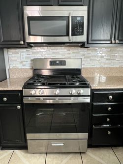 Stove and microwave