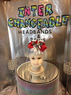 Girls interchangeable headband
