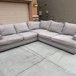 3-piece Gray Sectional