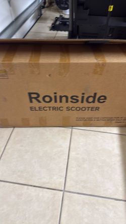 Brand new electric scooter with seat