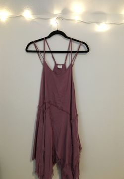 Purple free people dress