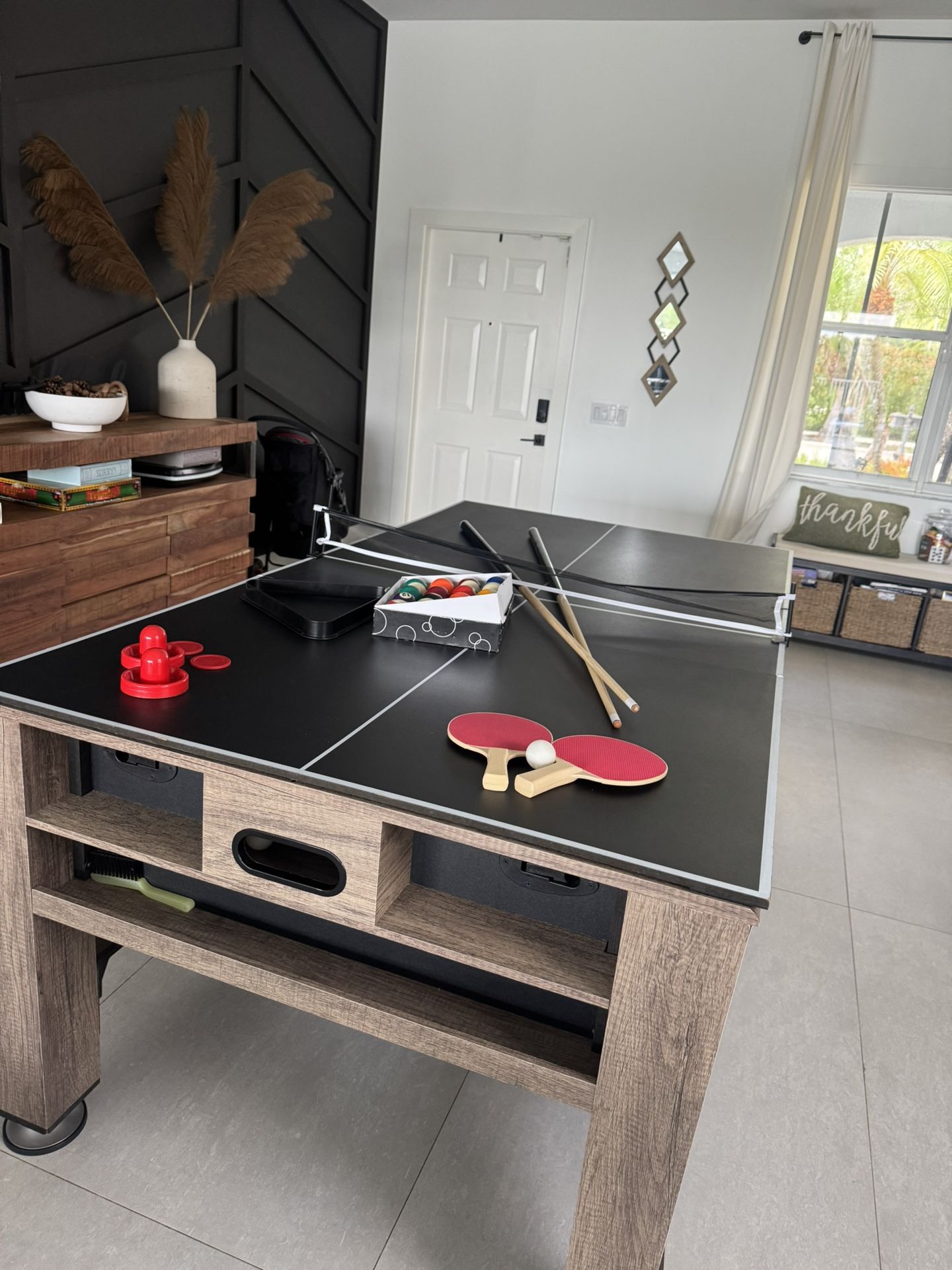 3-1 Ping Pong, Pool Table and Air Hockey
