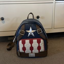 Captain America Loungefly Backpack