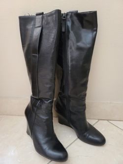 Leather Winter Boots 7.5