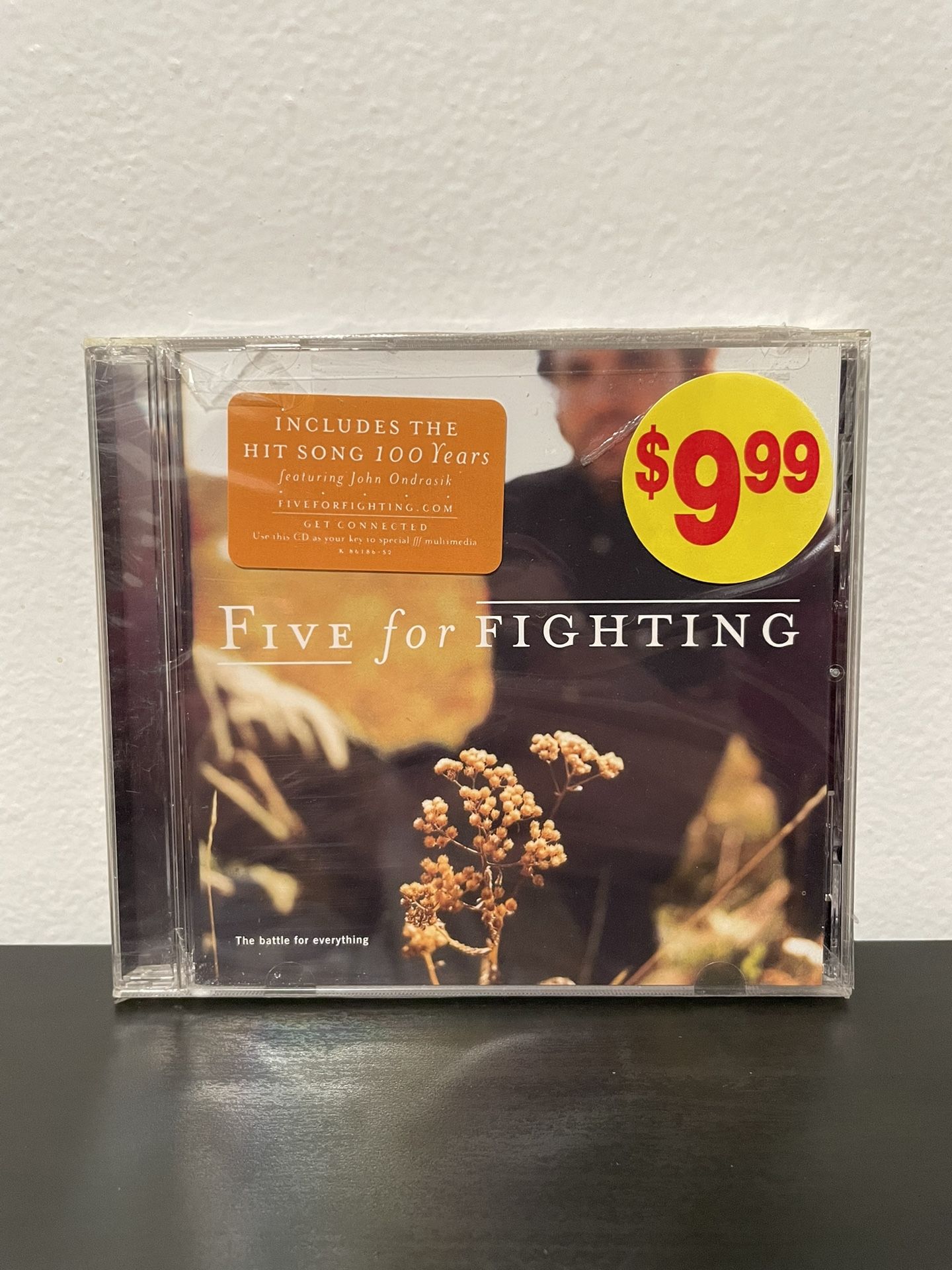 Five For Fighting The Battle For Everything CD Album NEW SEALED 2004