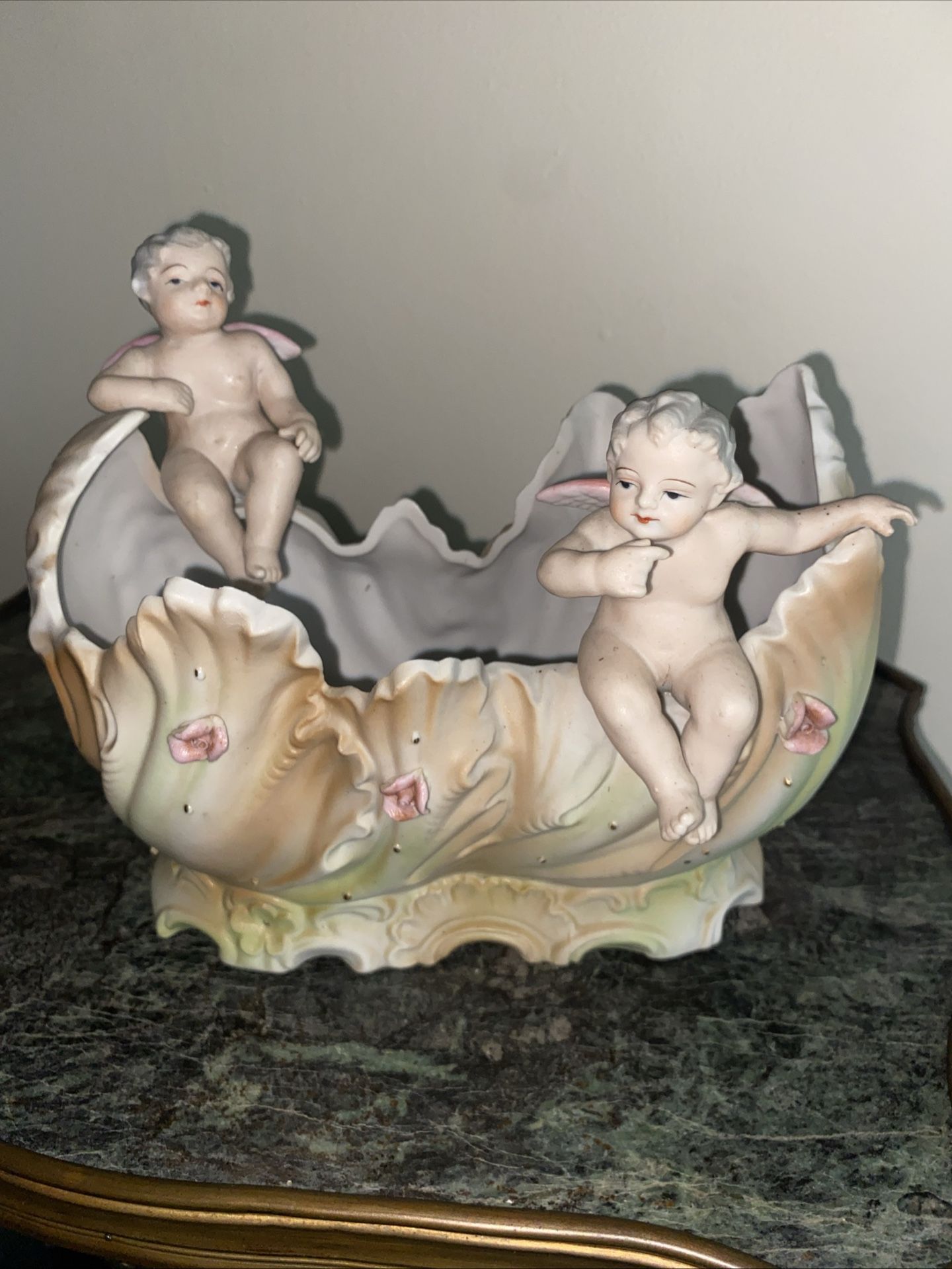 Vintage,Rare ANDREA By SADEK Porcelain Hand Painted CHURB Dish