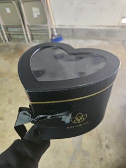 2 Layer Black Heart Box