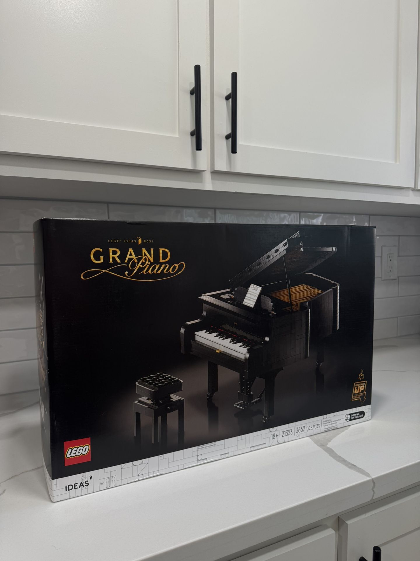 Grand piano Lego