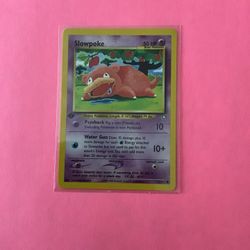 1st Edition Slowpoke 73/111 Pokemon Card from Neo Genesis 