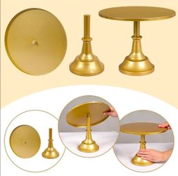 3 Piece Gold Cake Stand