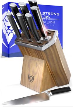 Dalstrong Knife Block Set - 8 Piece - Vanquish Series - Forged High Carbon German Steel