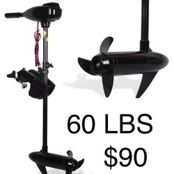 Cloud Mountain Trolling Motor 60 LBS Electric Outboard Brushed for Fishing Fresh & Salt Water