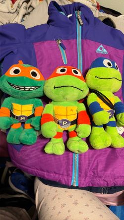 Teenage Mutant Ninja Turtles Plush Set of 3