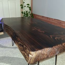 Red Cedar Live Edge Coffee Table