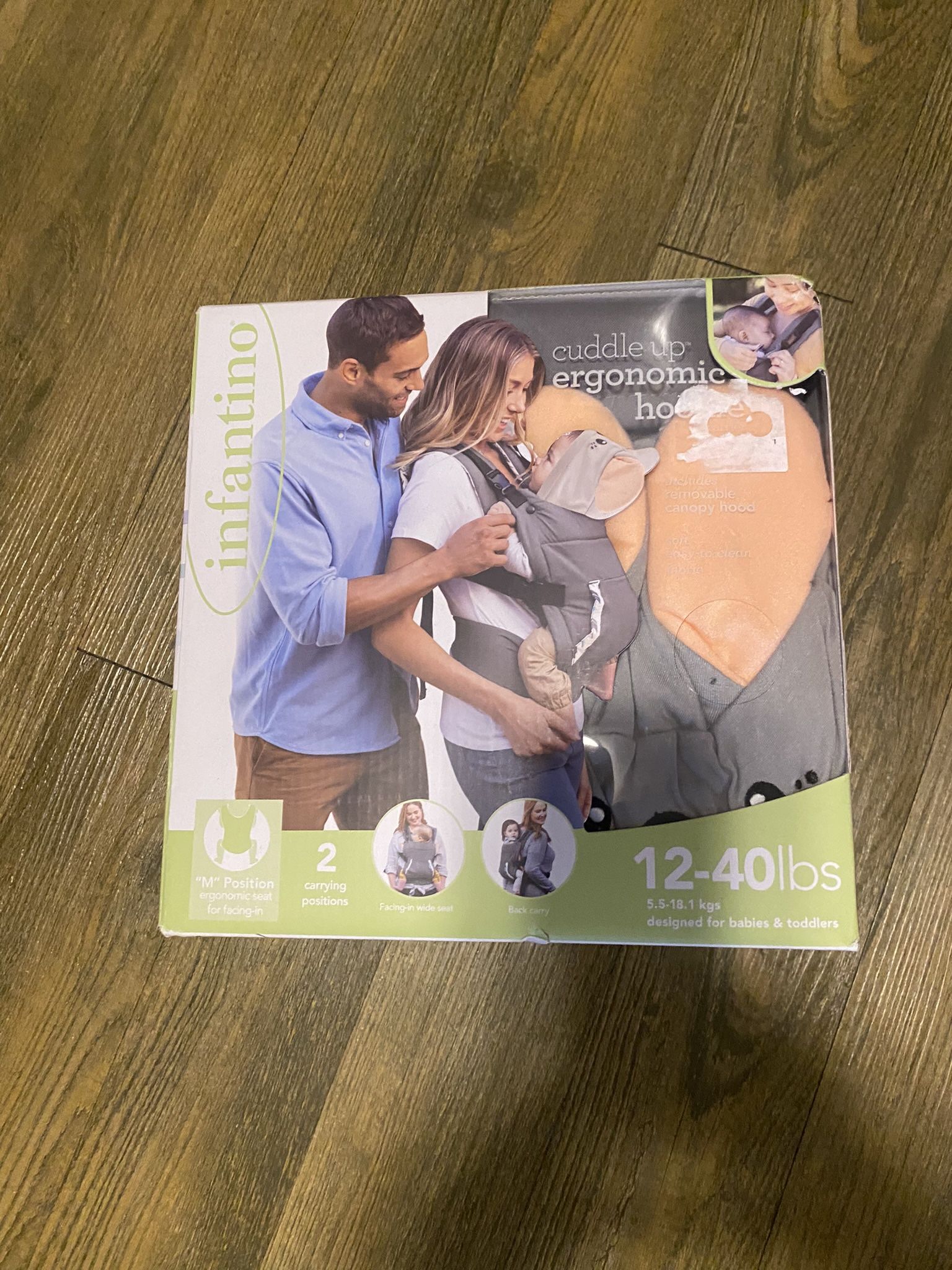 Infantino Cuddle Up Ergonomic Hoodie Carrier