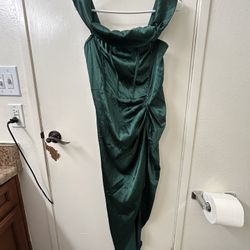 Green Bridesmaid Dress