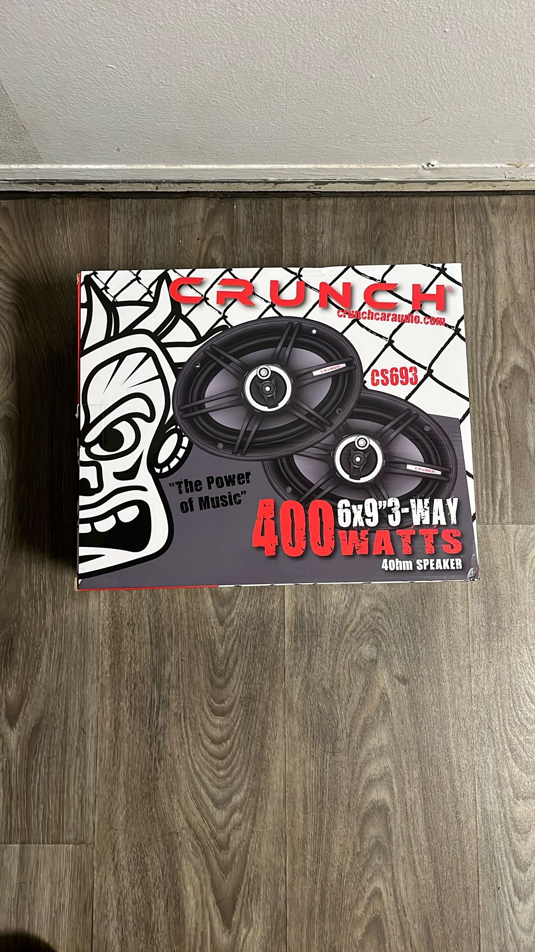 Crunch 6x9 Speakers Car Audio 400 Watts 4 Ohm