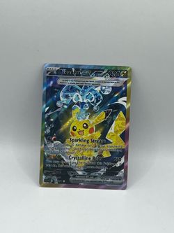 Non TCG Pokemon Pikachu Ex Fan Art Card
