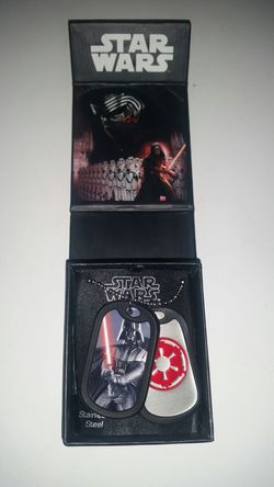 Starwars dog tags N.I.B