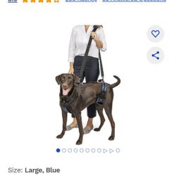Handicap Dog Corgi Support Harness And Wheelchair