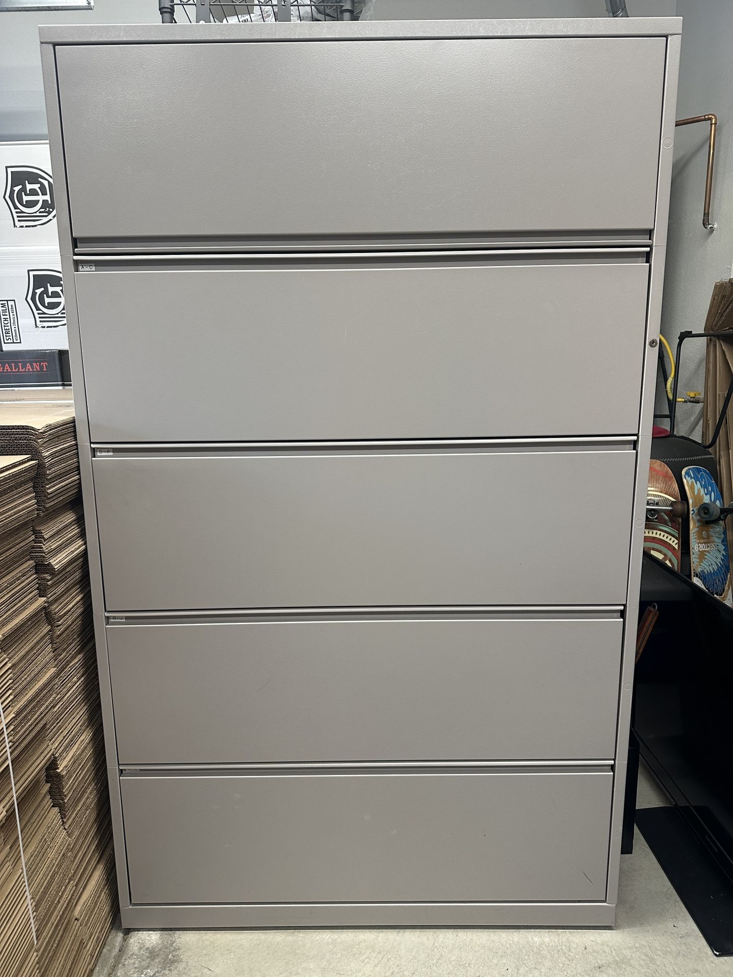 5-drawer Lateral File Cabinet