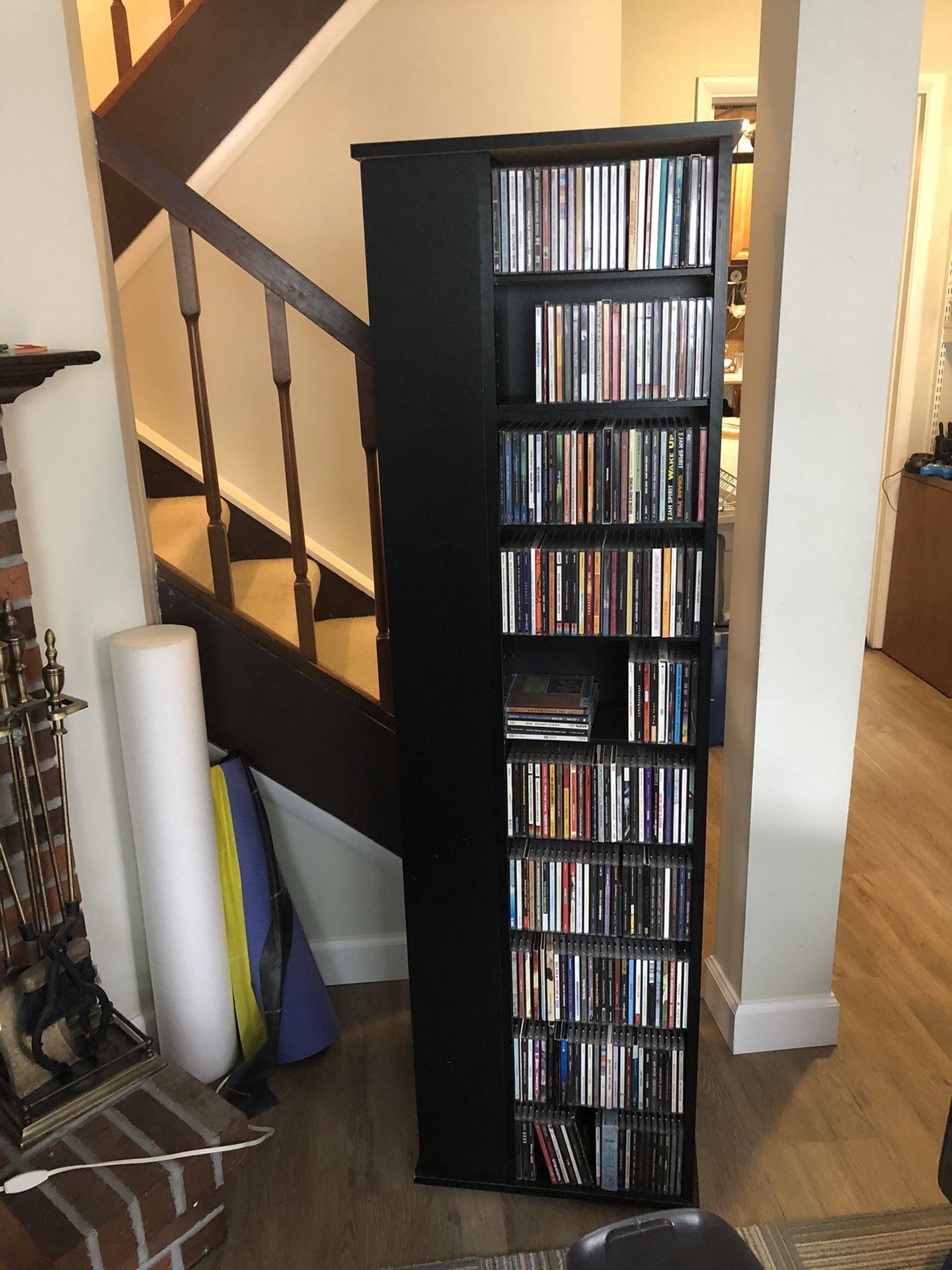 4-sided CD / DVD / Book Tower - SPINS!